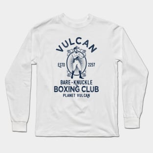 Star Trek Vulcan Bare-knuckle boxing Long Sleeve T-Shirt